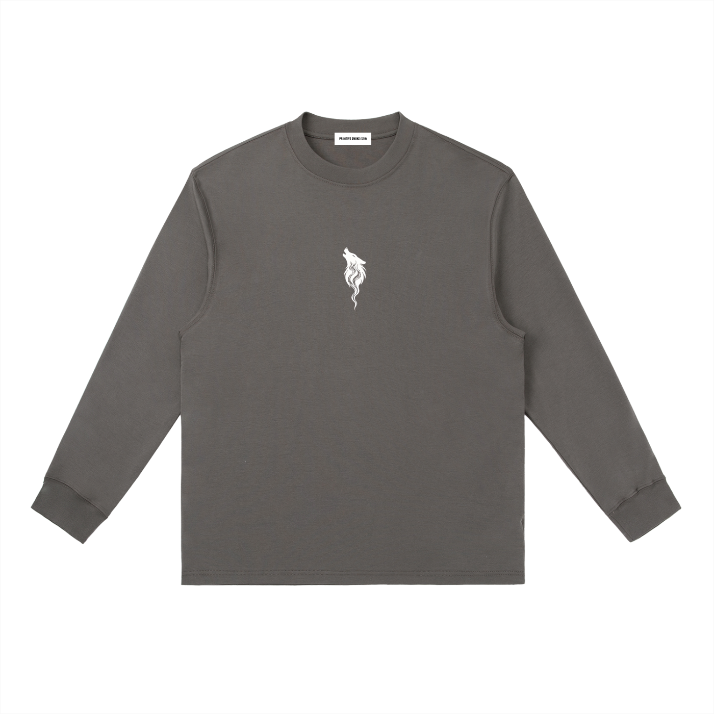 PS Wolf Essential Crewneck Long-Sleeve T-Shirt
