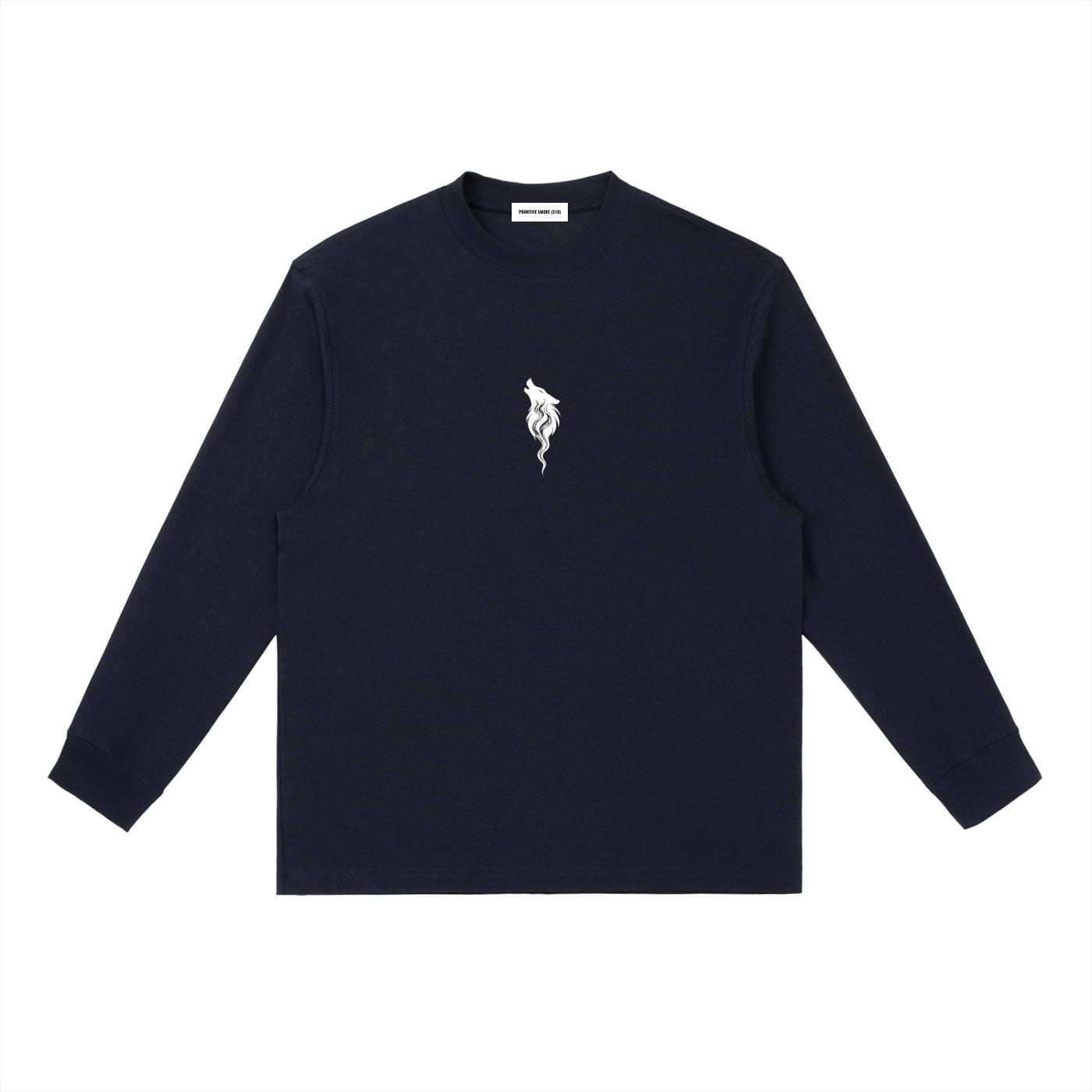 PS Wolf Essential Crewneck Long-Sleeve T-Shirt