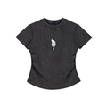 Primitive Women Vintage Washed Bodycon Cotton T-Shirt