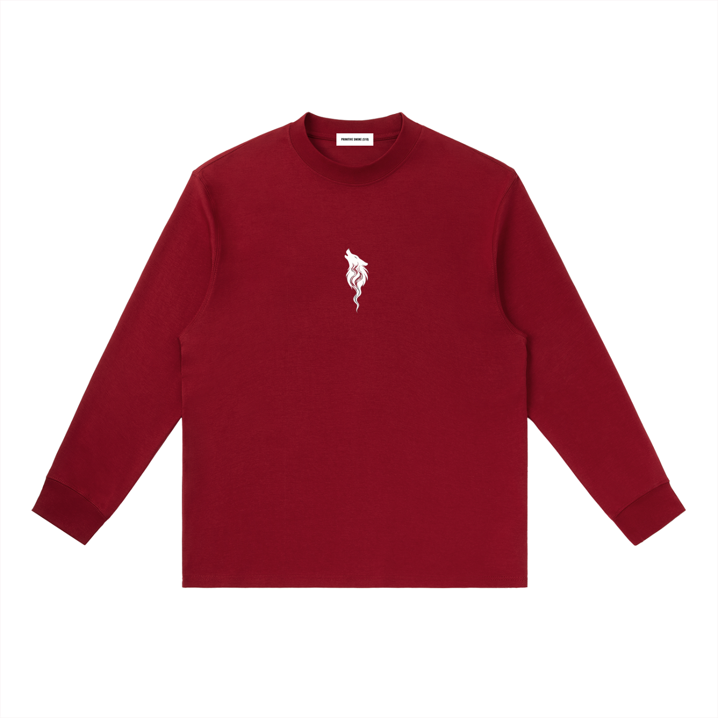 PS Wolf Essential Crewneck Long-Sleeve T-Shirt