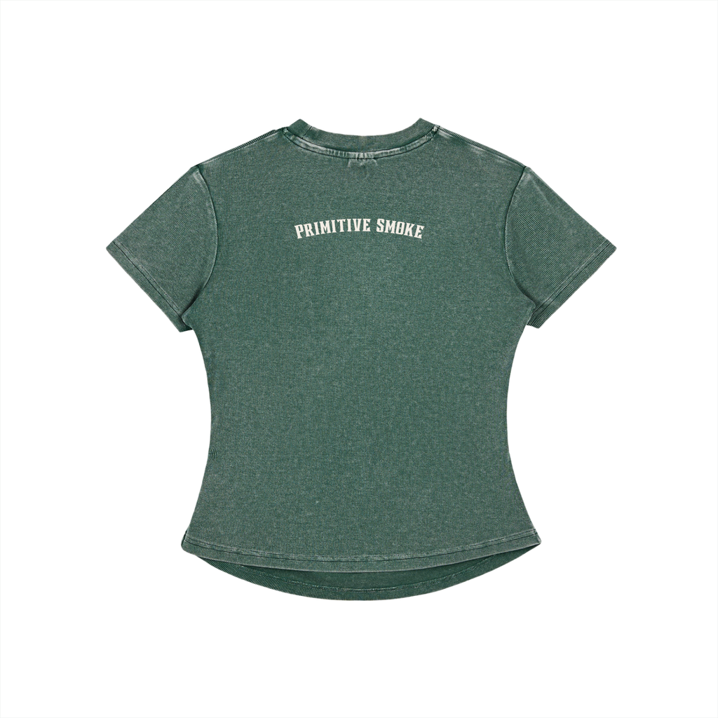 Primitive Women Vintage Washed Bodycon Cotton T-Shirt